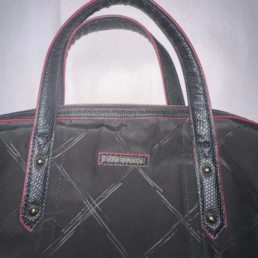authentic Vera Bradley Preppy Poly Ella Tote.